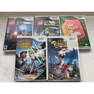 Nintendo Wii Video Game Bundle Lego Star Wars Lego Harry Potter Price is Right..